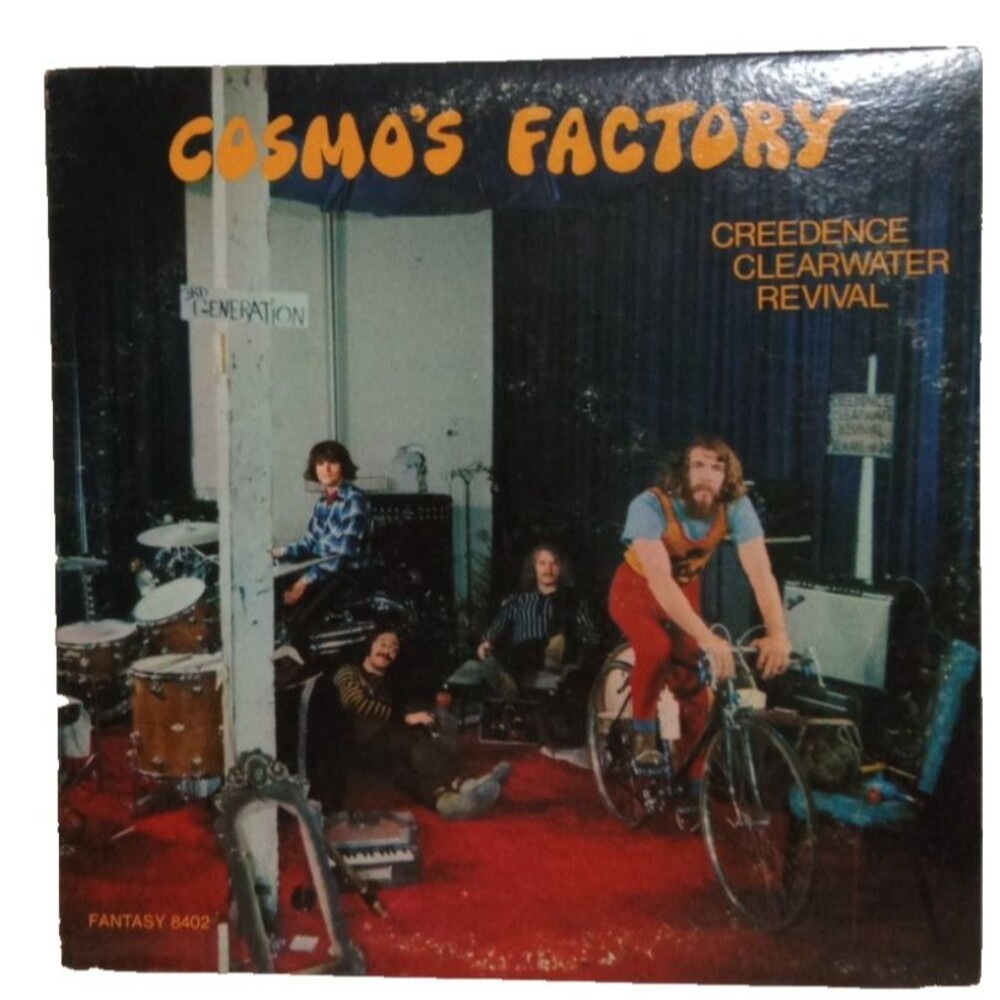 Creedence Clearwater Revival Cosmo's Factory LP Vinyl Fantasy 8402 1970s Stereo